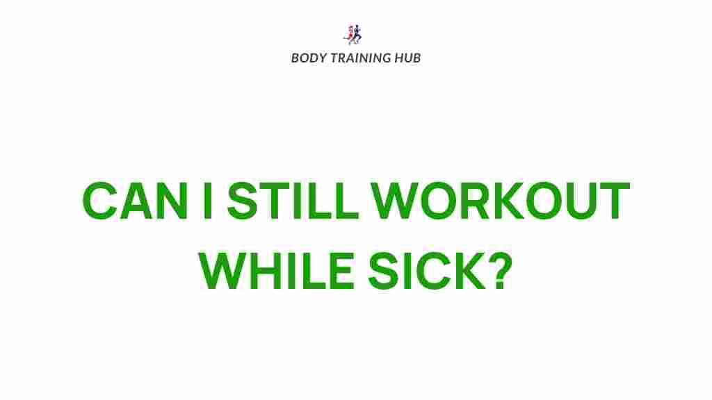 exercising-while-sick