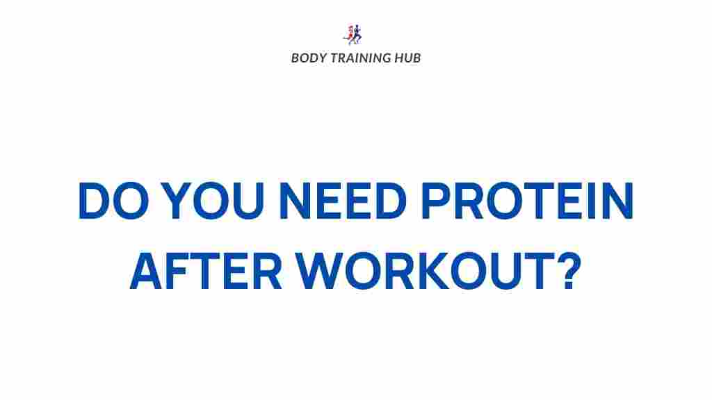 post-workout-protein-importance