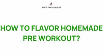 Unleash the Power of Homemade Pre-Workout Elixirs