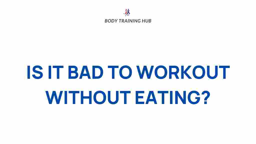 exercising-without-eating