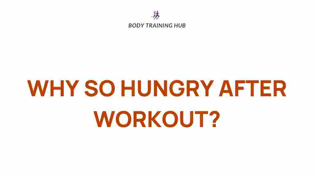 post-workout-hunger-explained