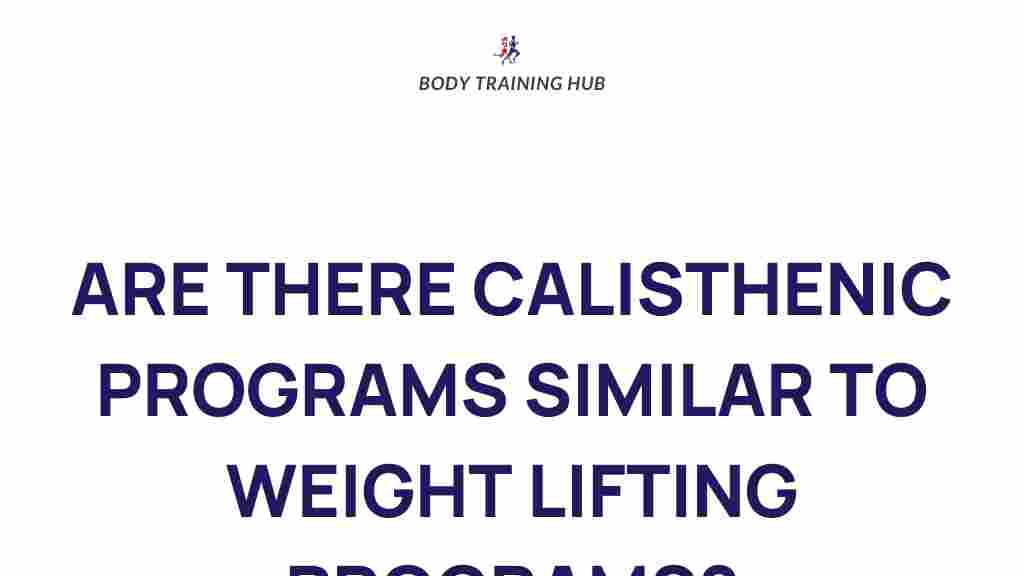 calisthenic-weight-lifting-programs