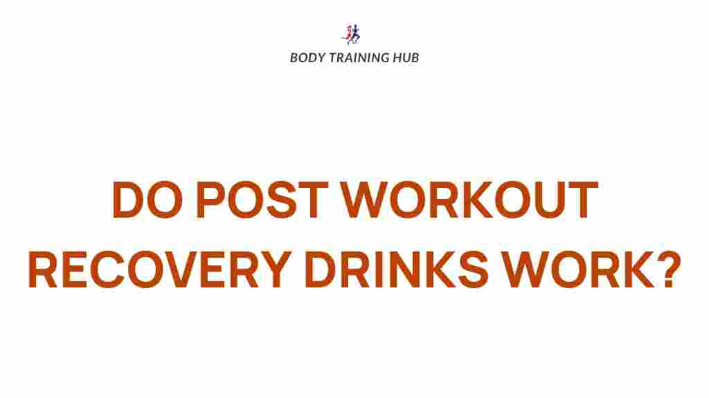 post-workout-recovery-drinks-work