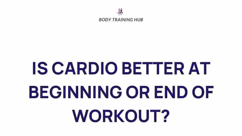 cardio-timing-workout-routine