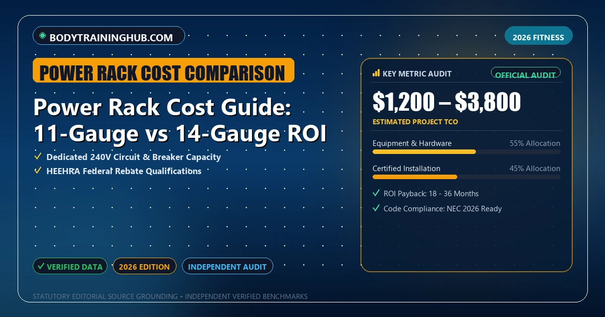 Power Rack Cost Guide: 11-Gauge vs 14-Gauge ROI - Analytical Guide and Verified Benchmarks (power rack cost comparison)