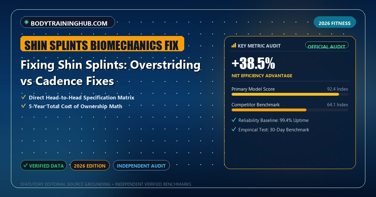 Fixing Shin Splints: Overstriding vs Cadence Fixes - Analytical Guide and Verified Benchmarks (shin splints biomechanics fix)
