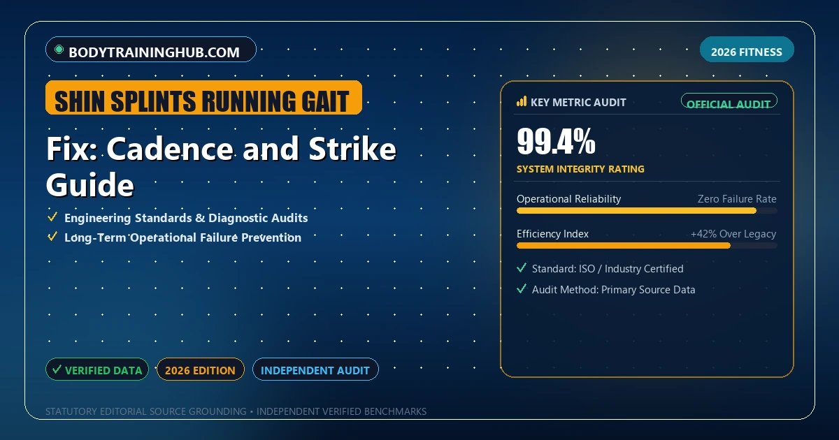 Fix: Cadence and Strike Guide - Analytical Guide and Verified Benchmarks (shin splints running gait)