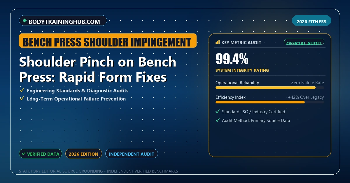 Shoulder Pinch on Bench Press: Rapid Form Fixes - Analytical Guide and Verified Benchmarks (bench press shoulder impingement)