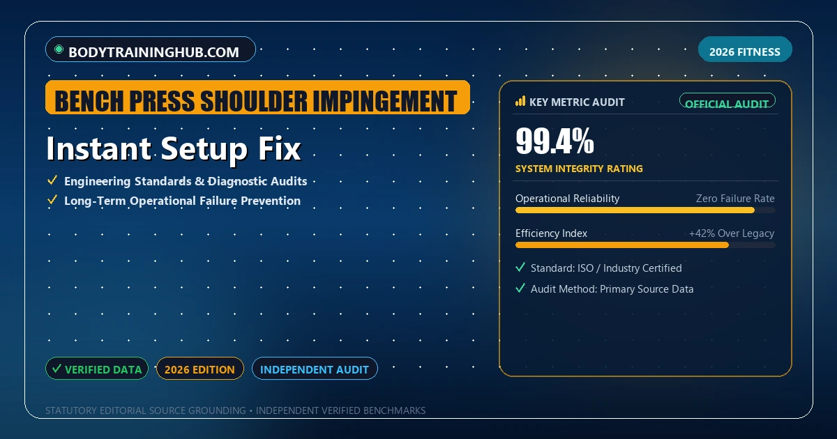Instant Setup Fix - Analytical Guide and Verified Benchmarks (bench press shoulder impingement)