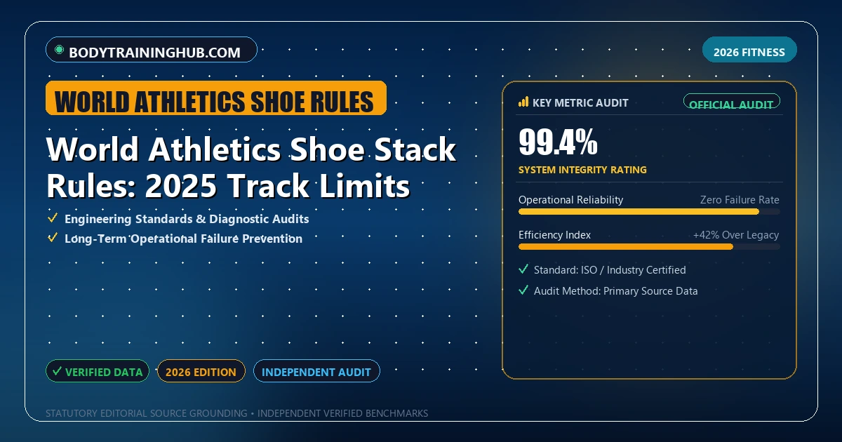 World Athletics Shoe Stack Rules: 2025 Track Limits - Analytical Guide and Verified Benchmarks (world athletics shoe rules)
